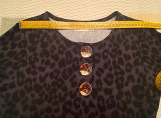 Vestido Sfera Estampado Animal Print Talla M
