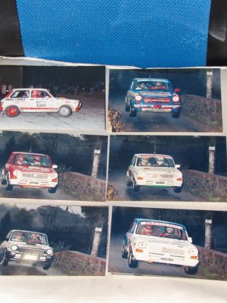 20 foto 10x15 A112 Abarth Rally 1989