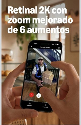 Ring Peephole Camera 2K Nueva