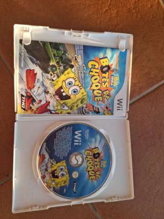 Botes de Choque Wii - Bob Esponja