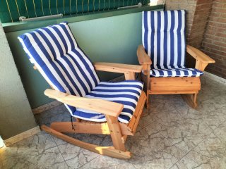 2 Mecedoras Adirondack de Madera