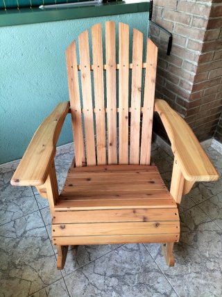 2 Mecedoras Adirondack de Madera