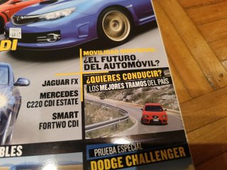 Revista Auto Pasión Evo vs Impreza