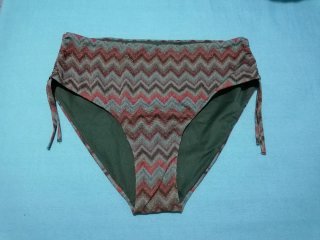 Costume luxury chevron (sopra 2 - sotto M)