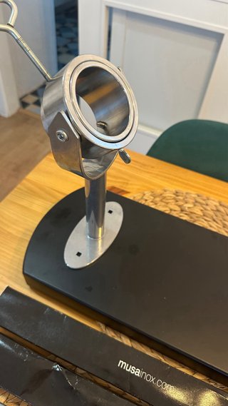 Set Jamonero Profesional y Cuchillos Musa inox