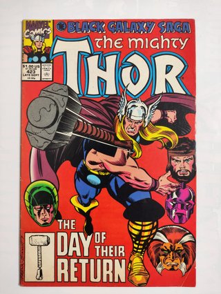 Lote 6 comics USA The Mighty Thor – Ron Frenz