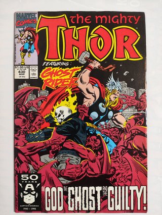 Lote 6 comics USA The Mighty Thor – Ron Frenz