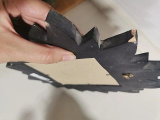 Specchio Luna Sole in Legno Piccolo