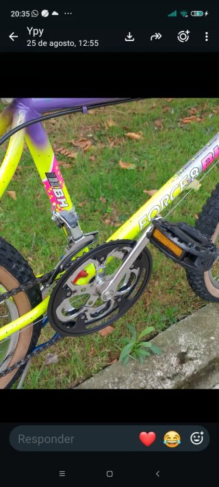 Bicicleta BMX BH Racer 8  años 80