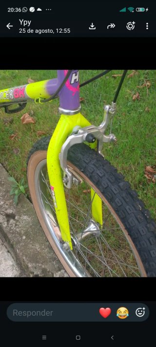 Bicicleta BMX BH Racer 8  años 80