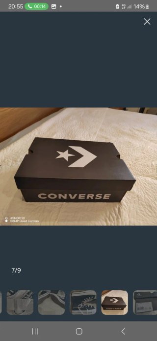 Botín Converse Mujer Negro