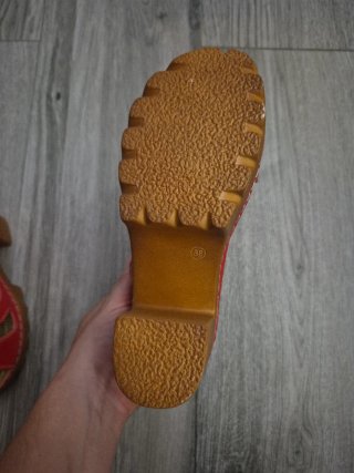 Sandalias Idbi Rojas