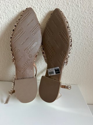 Sandalias Gioseppo doradas talla 38 mujer