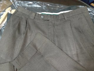 Pantalón de vestir Seymo gris oscuro hombre