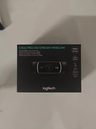 Cámara Web Logitech C922 Pro HD
