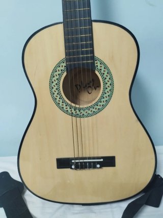 Guitarra, funda, soporte, pua y libro TODO NUEVO