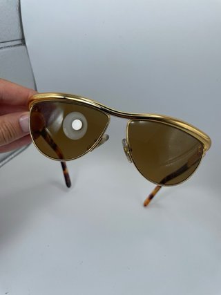 Occhiali da sole uomo donna oro tartaruga