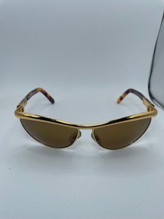 Occhiali da sole uomo donna oro tartaruga