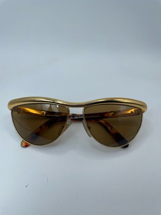 Occhiali da sole uomo donna oro tartaruga