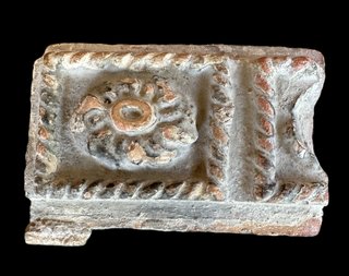 ANTIGUO FRISO BARROCO TERRACOTA SIGLOS XVII-XVIII
