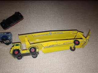 Camión Transportador Juguete Vintage