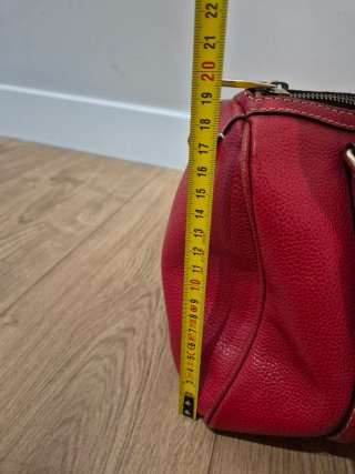 Bolso CH de piel rojo