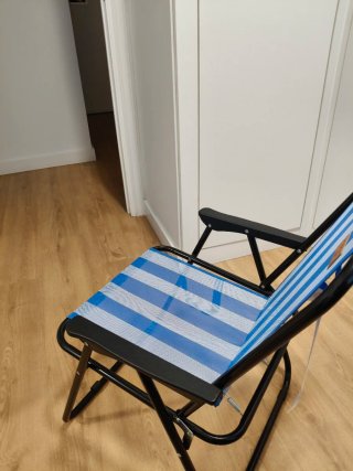 2 Sedie da Spiaggia Pieghevoli Nuove