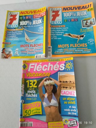 Pasatiempos en francés