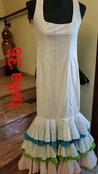 Vestido Flamenca Talla 34