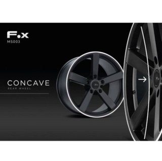 Juego de 4 Llantas 19 Fox MS003 Black Concave BM08