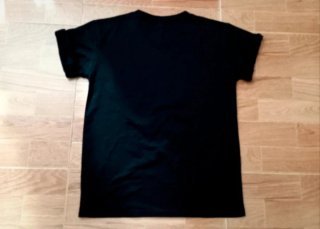 Camiseta negra Carlino Pug Talla M/L (NUEVA!)