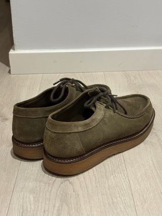 Mocasines hombre ante caqui 43 MANGO como nuevos