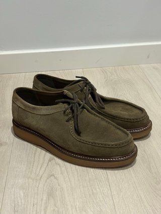 Mocasines hombre ante caqui 43 MANGO como nuevos