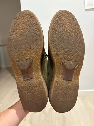Mocasines hombre ante caqui 43 MANGO como nuevos