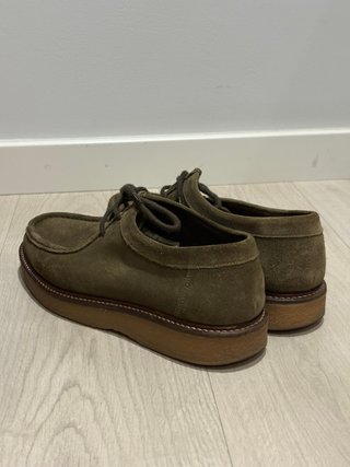 Mocasines hombre ante caqui 43 MANGO como nuevos