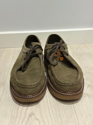 Mocasines hombre ante caqui 43 MANGO como nuevos