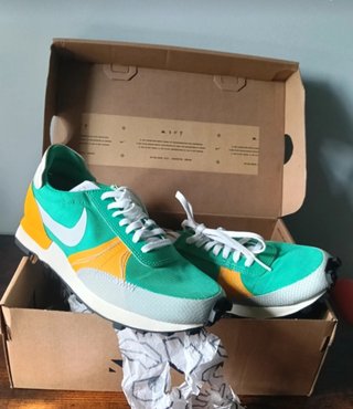 Zapatillas Nike Talla 36 Verde y Amarillo