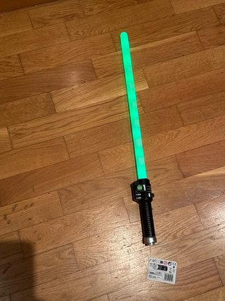 Espada Laser Verde sin estrenar
