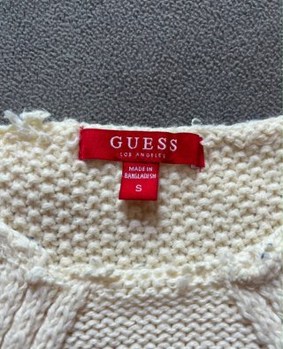 Jersey de punto Guess Mujer Blanco Beige Talla S