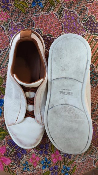 Zapatillas Zegna Blancas