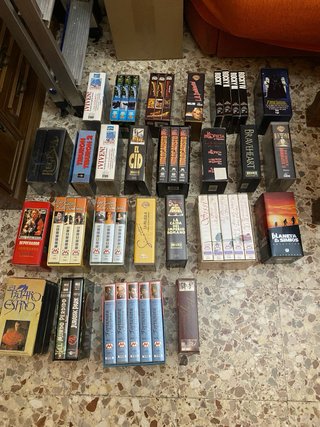 Lote + de 900 Películas VHS Originales
