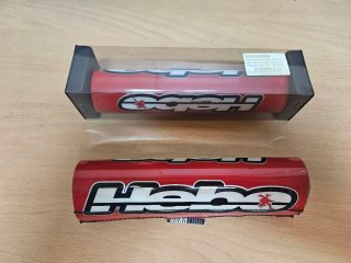 2 Protectores Manillar Moto Hebo Rojos
