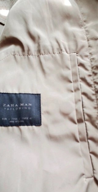 Gabardina hombre verde caqui
