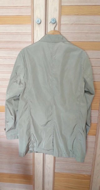 Gabardina hombre verde caqui