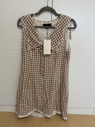 Vestido Vichy Zara L