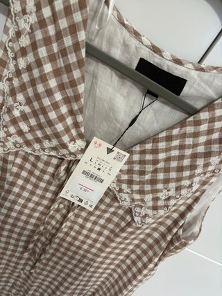 Vestido Vichy Zara L