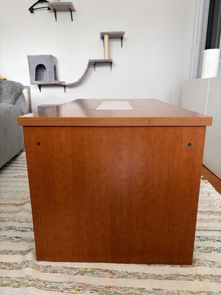 Mesa de centro madera y cristal
