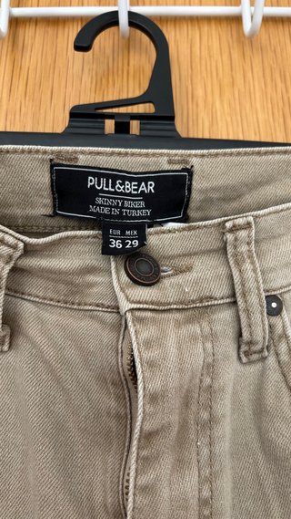 Pull&Bear Skinny Talla 36 Beige
