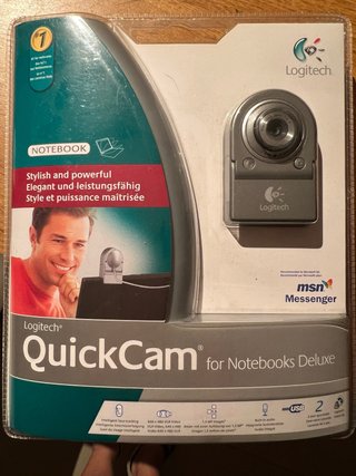Logitech QuickCam para Notebooks Deluxe