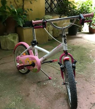 Bicicleta infantil rosa